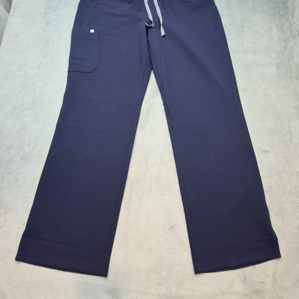 FIGS Scrub Pants XL/T Blue Technical Collection Kade Straight Leg Drawstring - Picture 3 of 11